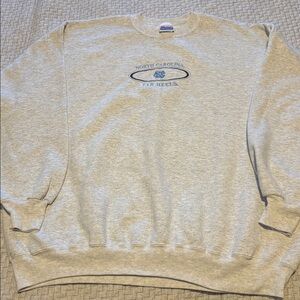 Vintage University of North Carolina Embroidered Heavyweight Crewneck Size XXL